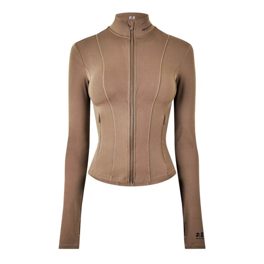 PE Nation Womens/Ladies Breakthrough Jacket / Fossil